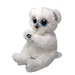 Ty Beanie Bellies Regular - Wuzzy the Bear soft toy - side