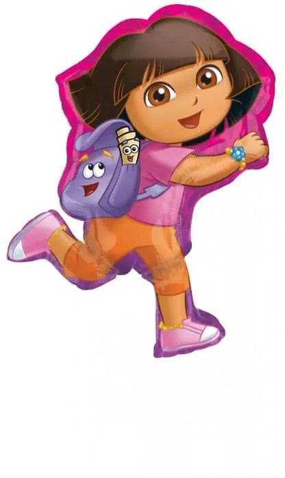 Dora The Explorer SuperShape 32" Foil Balloon (Optional Helium Inflation)