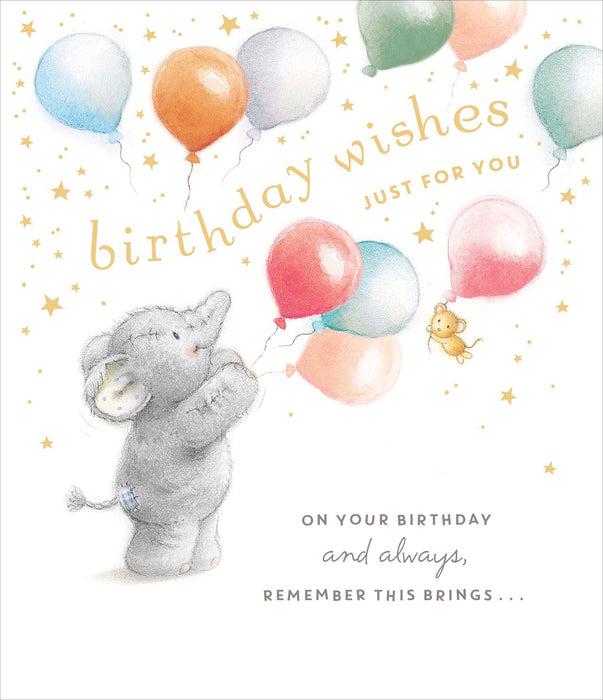 Elliot and Buttons Birthday Card for Cute, Cute Design