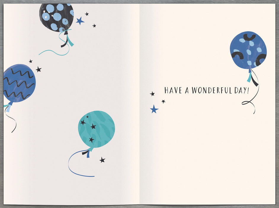 Gibson Birthday Card for Masc, Conv Design