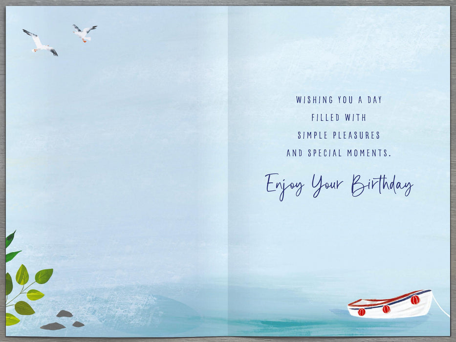 Gibson Birthday Card for Masc, Conv Design