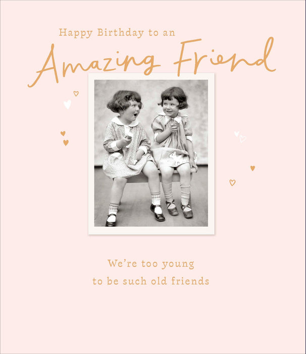 Carlton Birthday Card for Friend, Conv Design