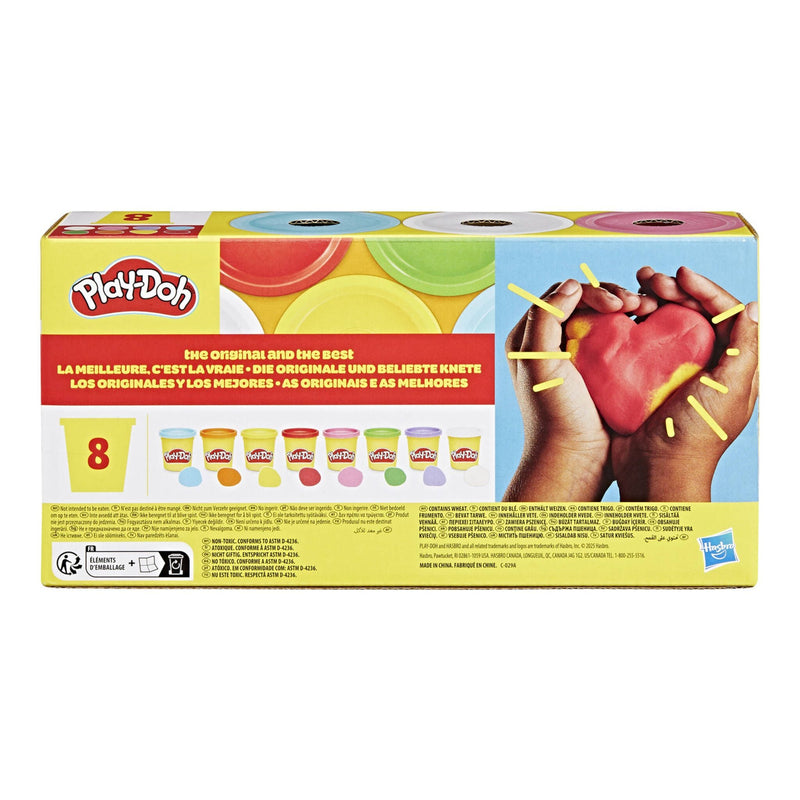 Play-Doh 8 Pack (Assorted Colours)