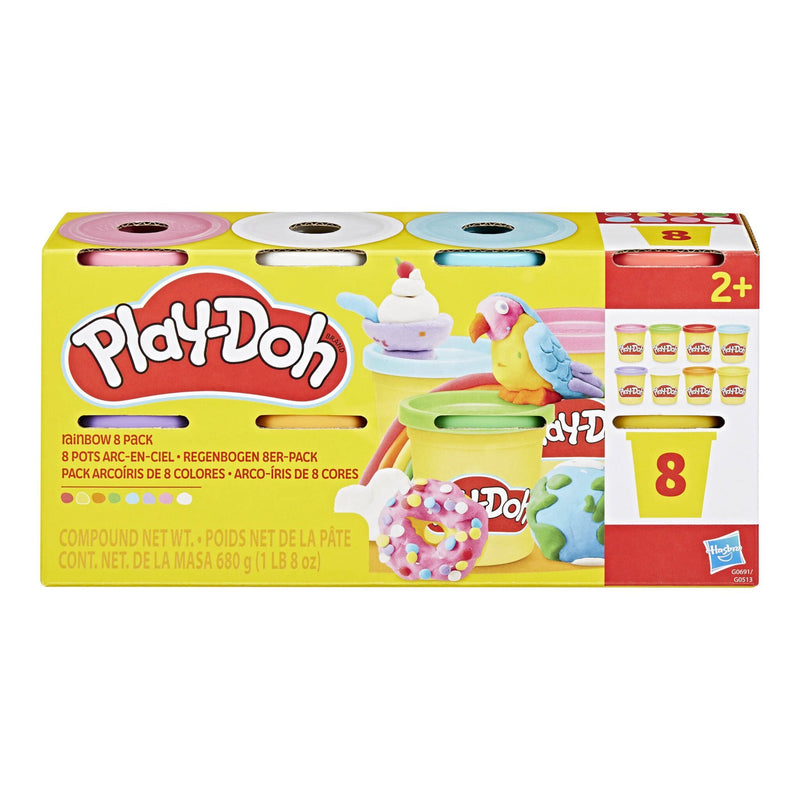 Play-Doh 8 Pack (Assorted Colours)