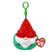 Ty Key Clip - Topsy the Green Gnome soft toy