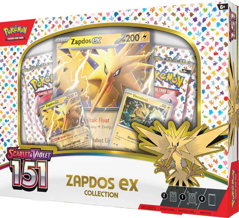 Pokémon TCG: Scarlet & Violet 3.5: 151 – Zapdos Ex Collection