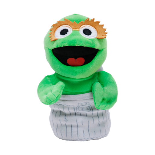 Ty Beanie Babies Regular - Oscar the Grouch (Sesame Street) soft toy - front