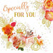 Birthday Card - Cocktails & Flowers Design