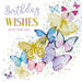 Birthday Card - Floral Perfume Bottle Illustration