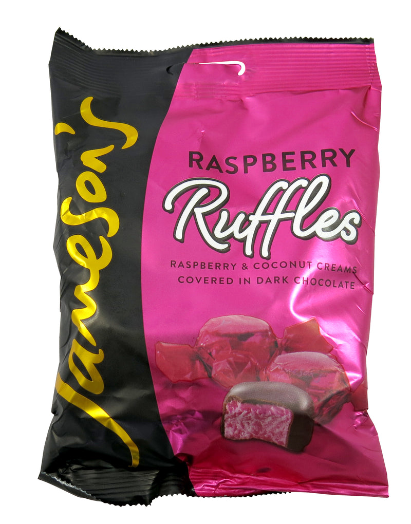 Jamesons Raspberry Ruffles Bag 135g