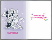 4th Birthday Card Girl - back