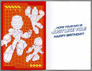 5th Birthday Card Boy - back