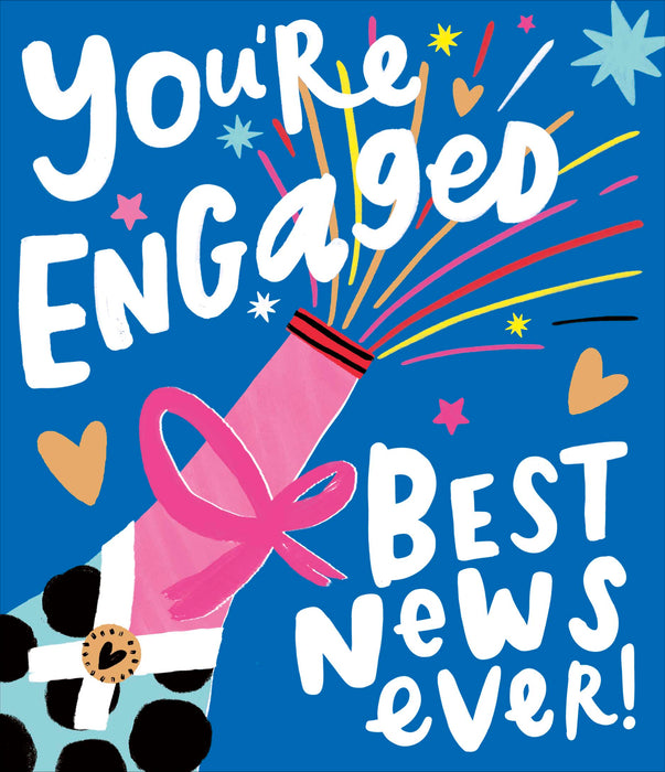 Happy Vibes Engagement Card for Conv, Conv Design