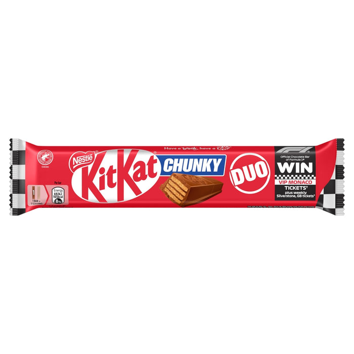 KitKat Chunky Duo Milk Chocolate Bar 64g