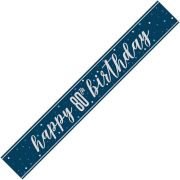 Banner 80th Birthday navy