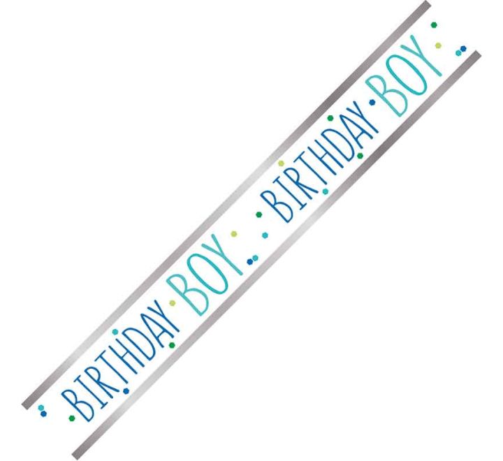 Birthday Boy Banner 9ft