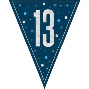 Banner Navy silver 13th