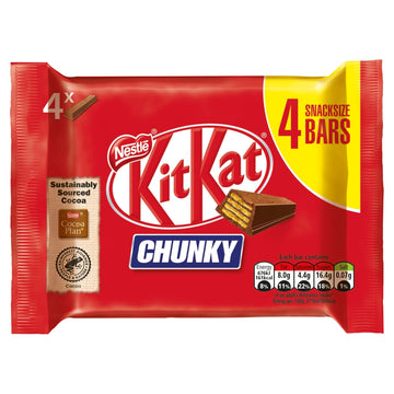Kit Kat Chunky Milk Chocolate 4 Pack