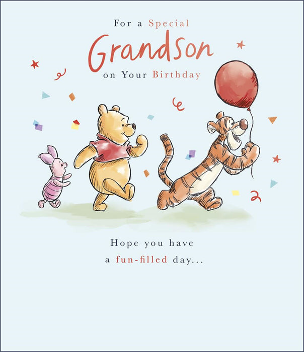 Carlton | Birthday Card Grandson | Cute Design | With Envelope