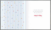 Birthday Card Grandson - back