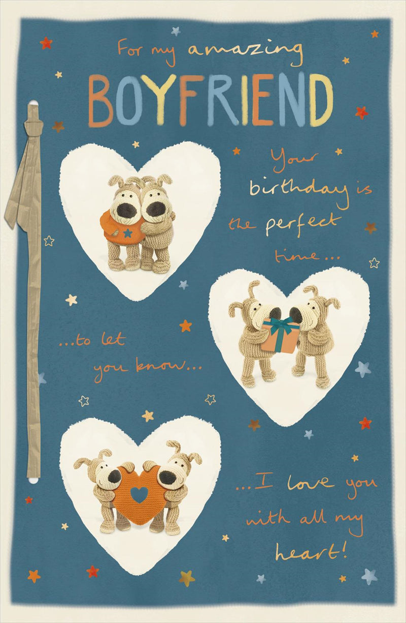 Carlton | Birthday Card Boyfriend | Cute Design | With Envelope