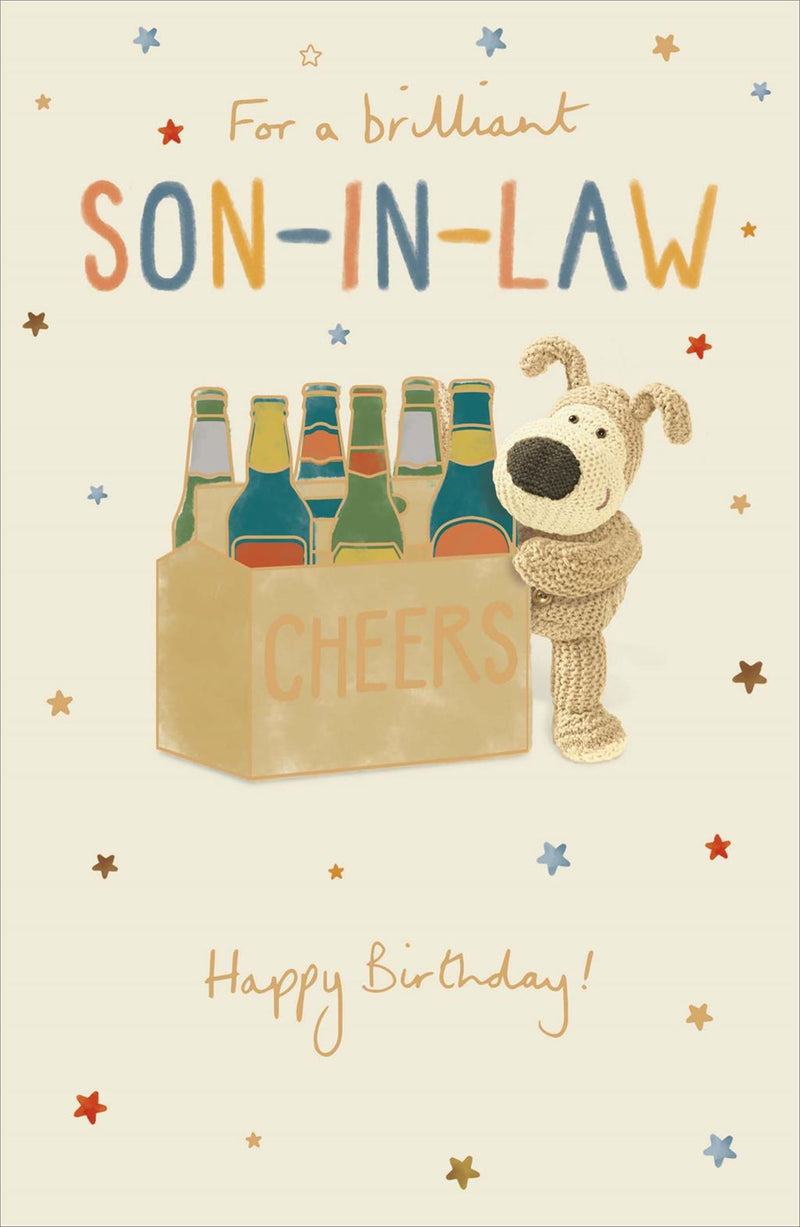 Carlton | Birthday Card Son-in-law | Cute Design | With Envelope