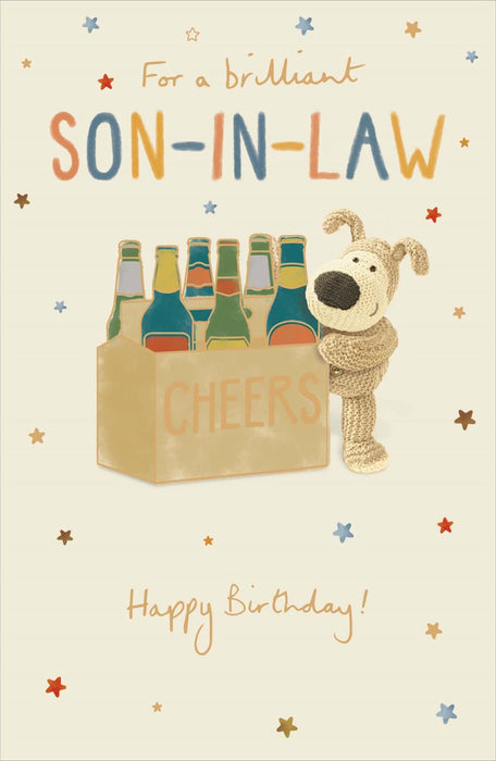 Carlton | Birthday Card Son-in-law | Cute Design | With Envelope