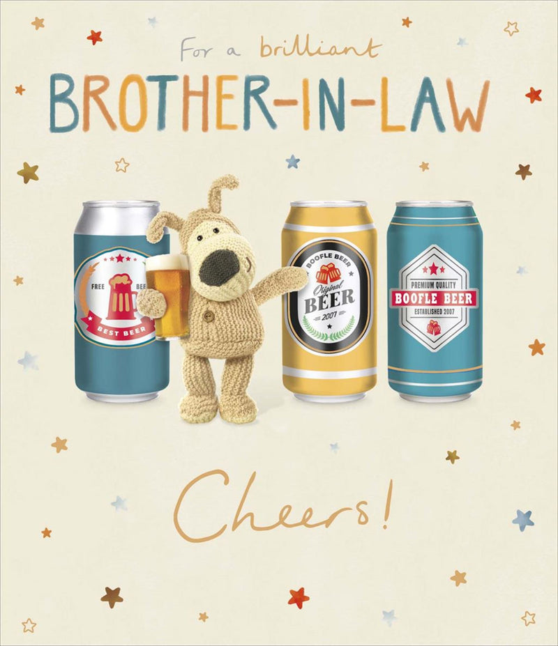Carlton | Birthday Card Brother-in-law | Cute Design | With Envelope
