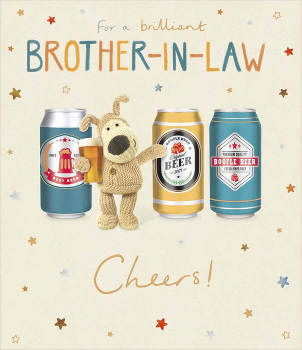 Carlton | Birthday Card Brother-in-law | Cute Design | With Envelope