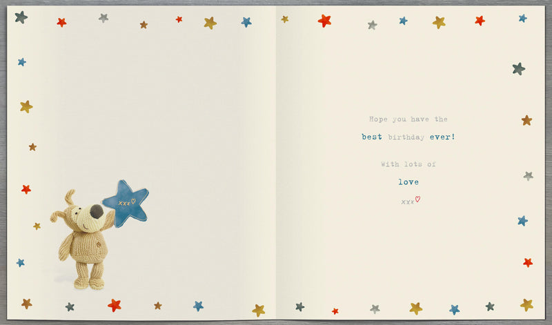 Birthday Card Great Grandson - back