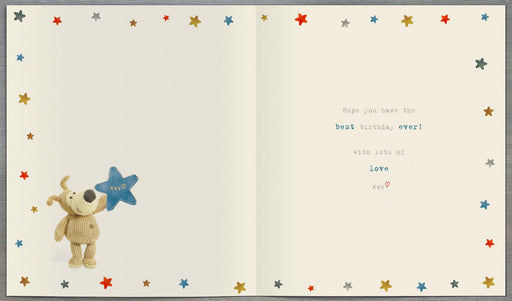 Birthday Card Great Grandson - back