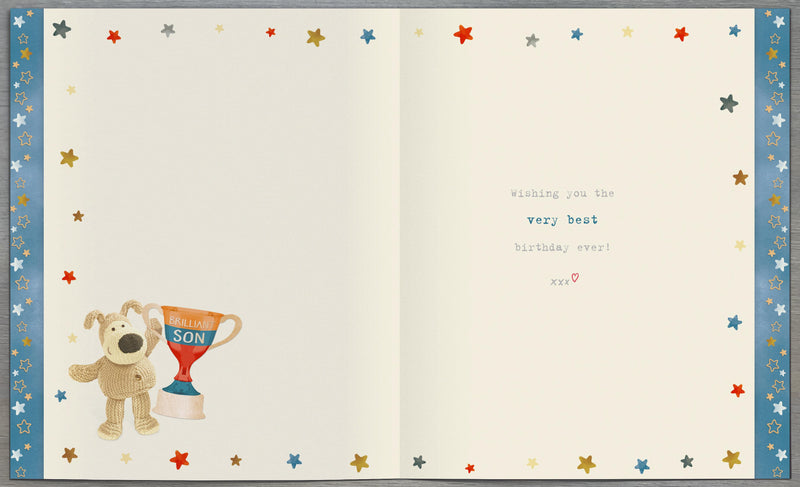Birthday Card Son - back