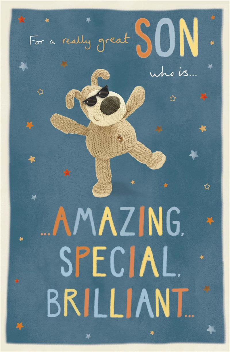 Carlton | Birthday Card Son | Cute Design | With Envelope