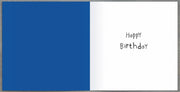 Birthday Card Grandson - back