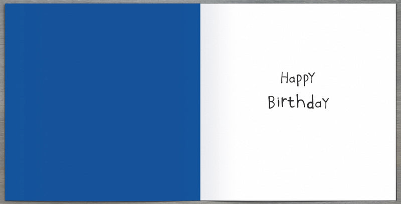 Birthday Card Grandson - back