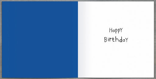 Birthday Card Grandson - back