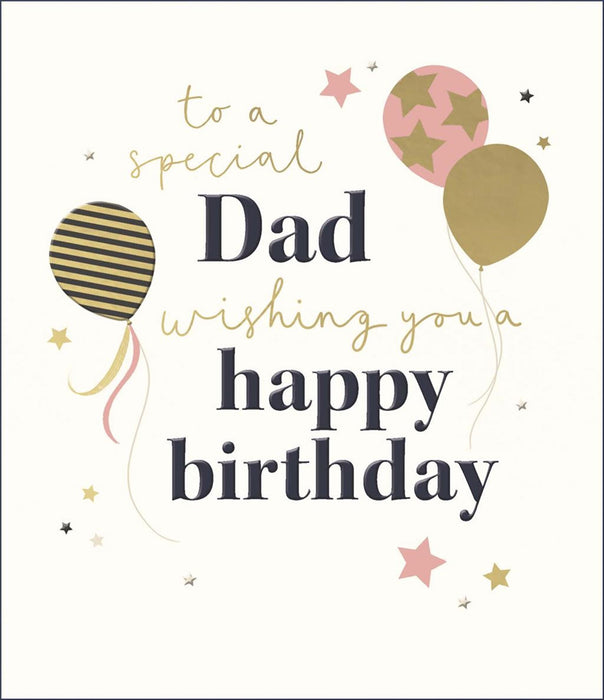 Carlton | Birthday Card Dad | Conventional Design | With Envelope
