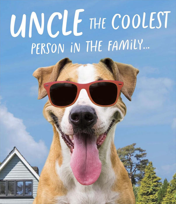 Hanson White | Birthday Card Uncle | Humorous Design | With Envelope