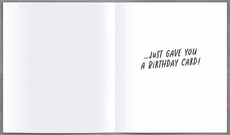 Birthday Card Uncle - back