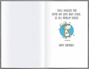 Birthday Card Brother - back