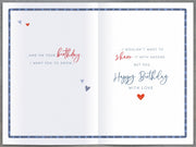 Birthday Card Husband - inside