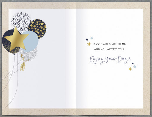 Birthday Card Brother - back