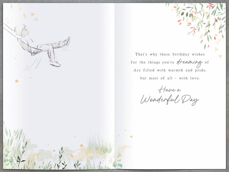 Birthday Card Grandson - inside