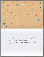 Birthday Card Grandson - back