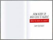 Birthday Card Dad - back