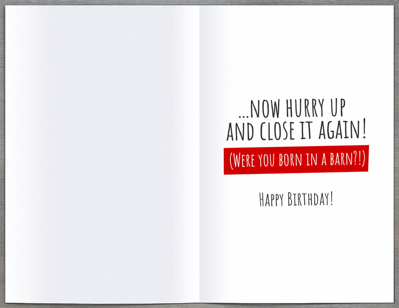 Birthday Card Dad - back