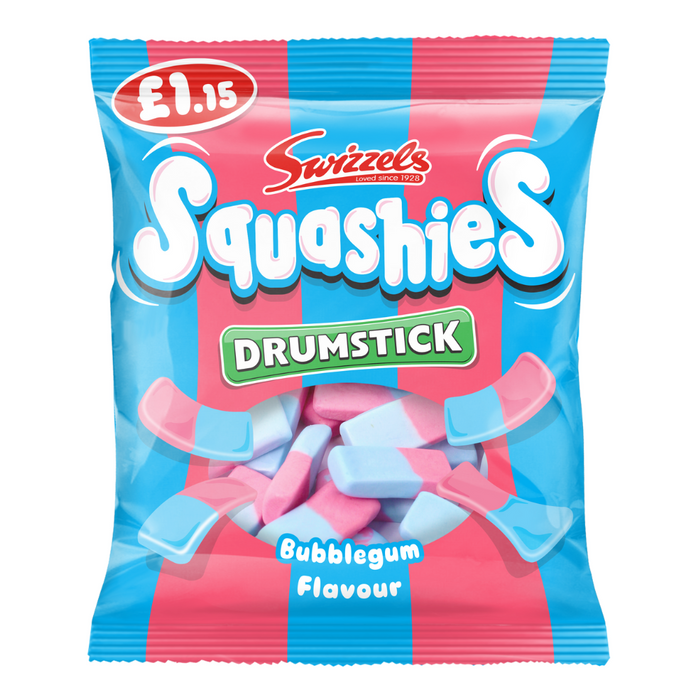 Swizzels Squashies Bubblegum Bag 120g