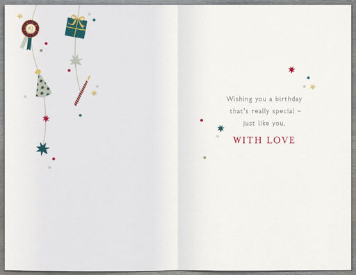 Birthday Card Son - back