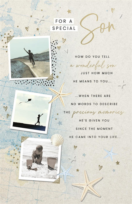 Gibson | Birthday Card Son | Conventional Design | With Envelope