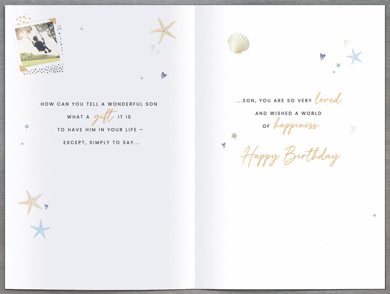 Birthday Card Son - inside